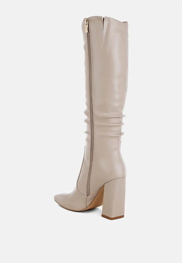 Yanir Slouchy Shaft Knee-High Boots - Image 3