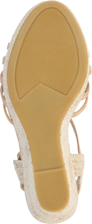 Yara Tru Comfort T-Strap Espadrille Wedge Platform Sandal - Image 6