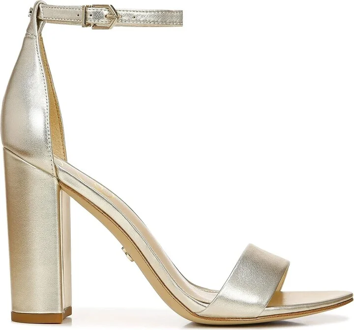 Yaro E8511L2900 Sandals Women's US 10.5 Silver Ankle Strap KHD692