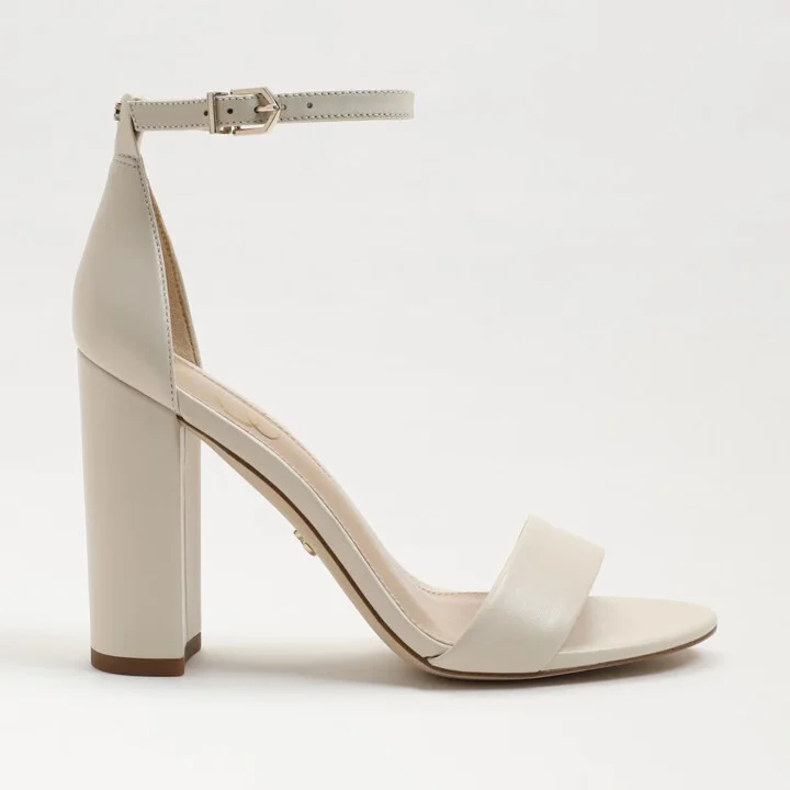 Yaro EC0236281 Sandal Women's US 10 Ivory Leather Ankle Strap KHD878