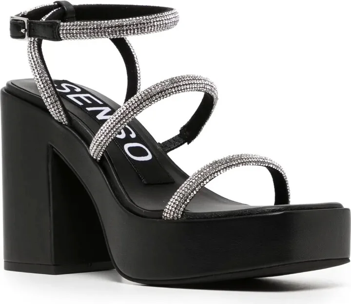 Yasmin II 100mm crystal-embellished sandals - Image 2