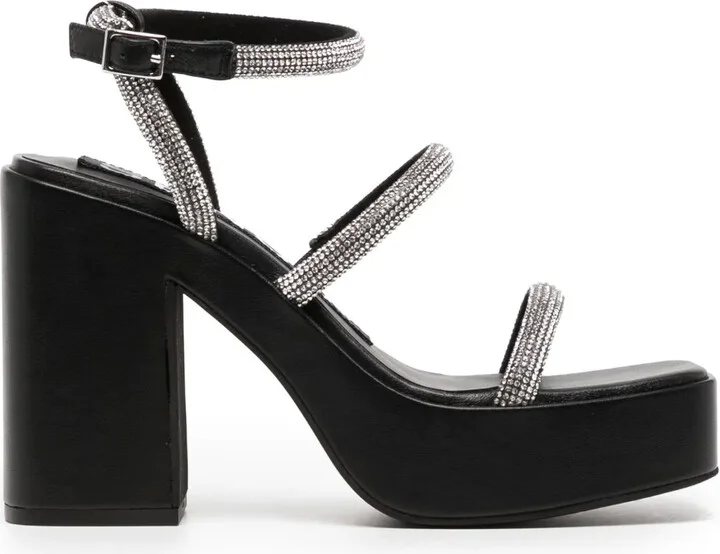 Yasmin II 100mm crystal-embellished sandals
