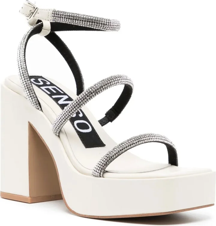 Yasmin II 120mm leather sandals - Image 2
