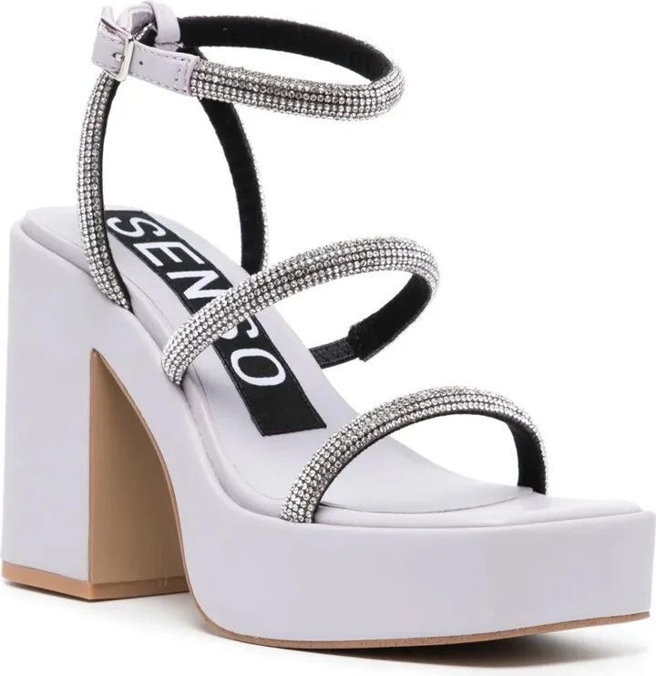Yasmin II 120mm leather sandals - Image 2