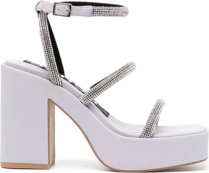Yasmin II 120mm leather sandals