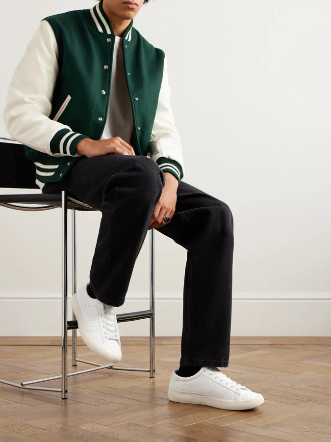 Yatay Faux Leather Sneakers - Image 2