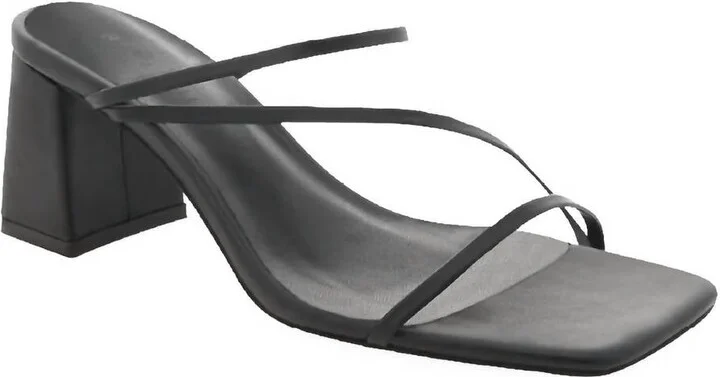 Yazmin 2.0 Strapy Heels In Black