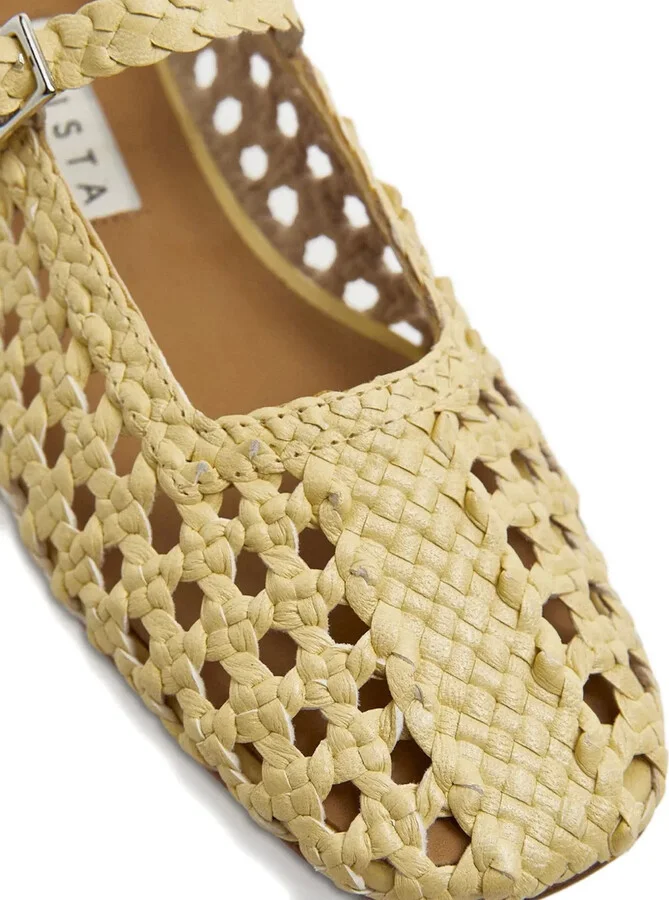 Yeida woven ballerina flats - Image 2