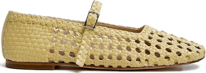 Yeida woven ballerina flats