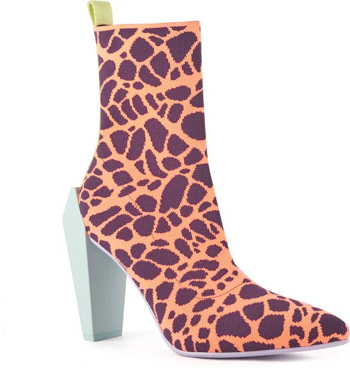 Yellow / Orange Gem Sock Hi - Meta - Image 2