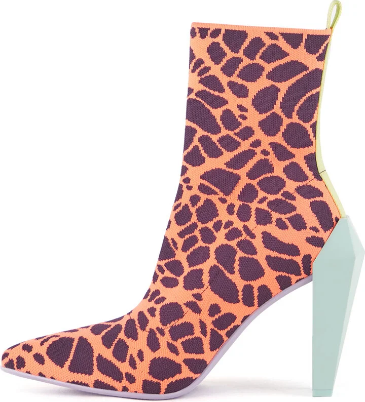 Yellow / Orange Gem Sock Hi - Meta - Image 3