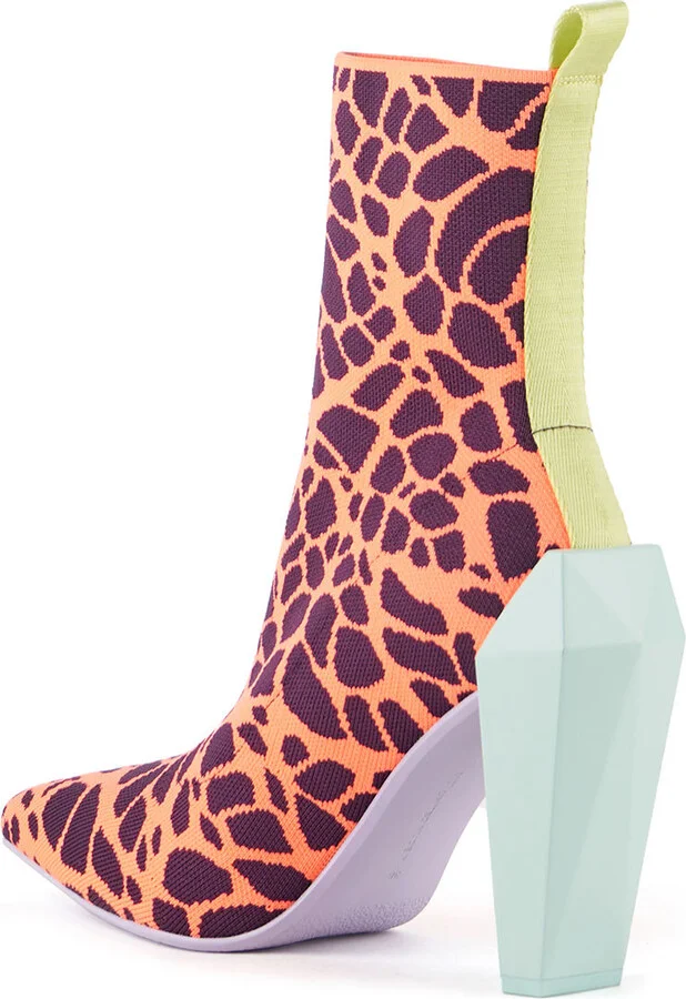 Yellow / Orange Gem Sock Hi - Meta - Image 4
