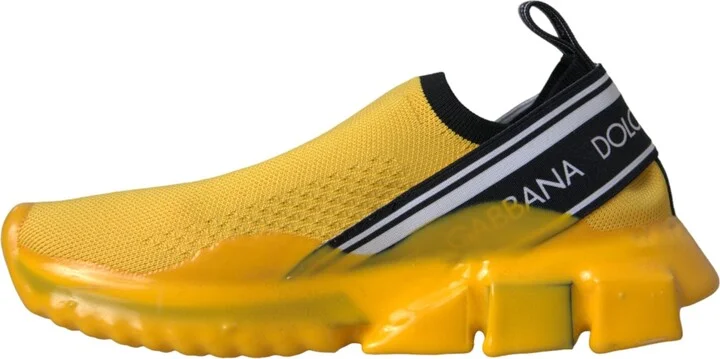 Yellow Sorrento Slip On Sneakers Women Women's Shoes - Image 5
