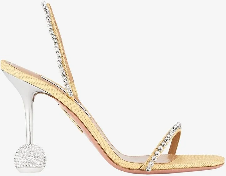 Yes Darling 95 Crystal Embellished Sandals