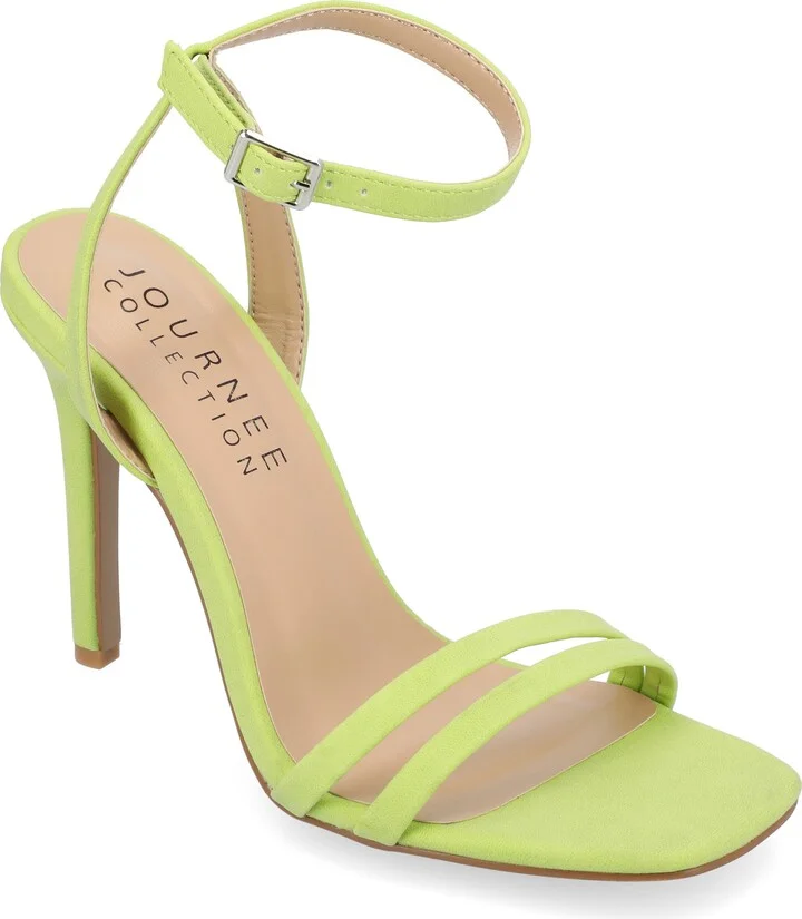 Yevva Ankle Strap Stiletto Sandal