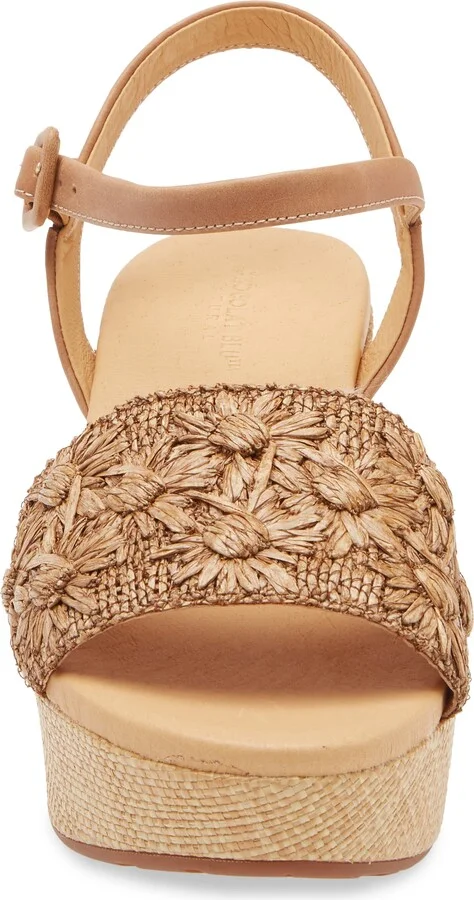Yizzy Ankle Strap Platform Wedge Sandal - Image 4