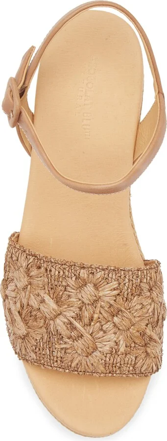 Yizzy Ankle Strap Platform Wedge Sandal - Image 5