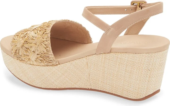 Yizzy Ankle Strap Platform Wedge Sandal - Image 8