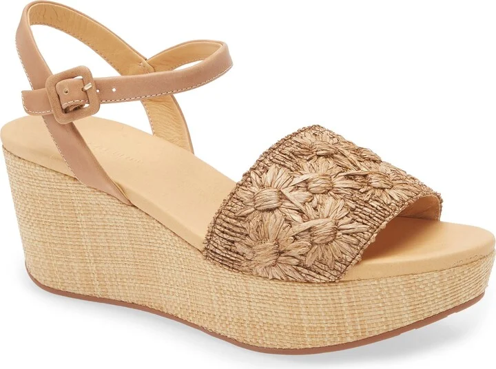 Yizzy Ankle Strap Platform Wedge Sandal