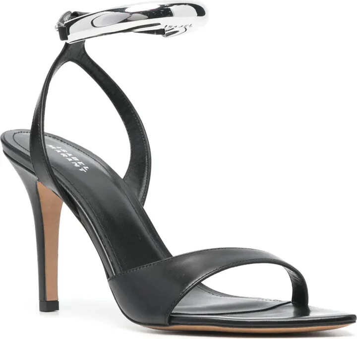 Yluan 80mm leather sandals - Image 2