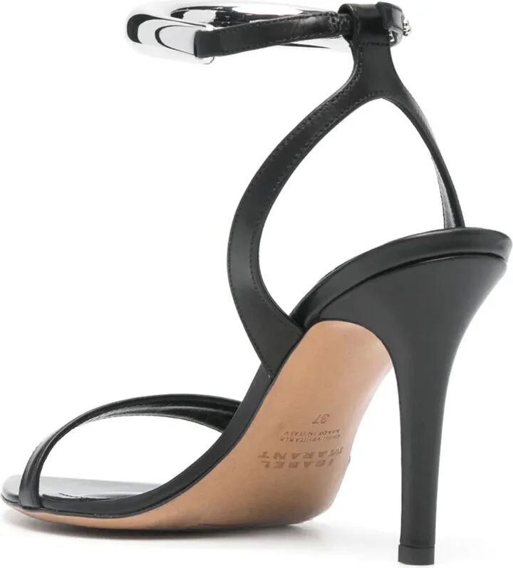 Yluan 80mm leather sandals - Image 3