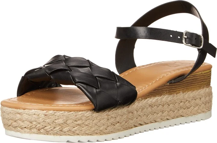 YOKI-CARDI-33 Women’s Open Toe Platform Espadrille Sandal