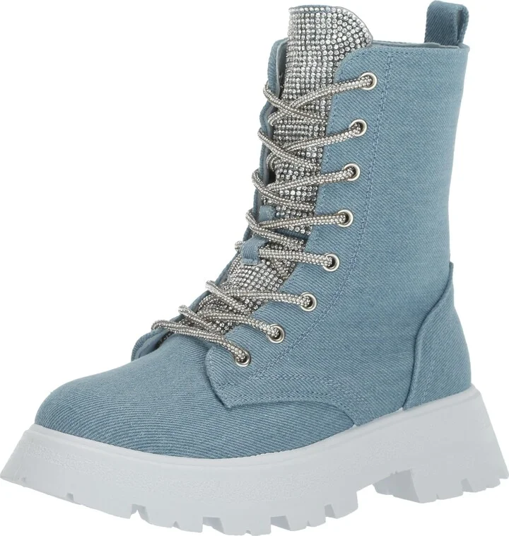YOKI DELANEY Women's Lug Sole Boot With Stone Laces