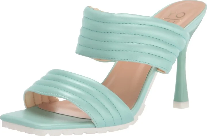 YOKI-DREZZY-24 Women's Open Square Toe High Heel