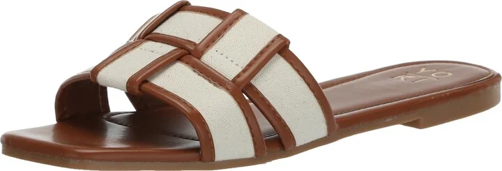 YOKI-ESSIE Women's Flat Sandals With Open Square Toe