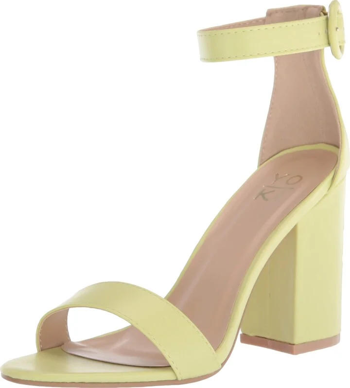 YOKI-FRIDAY Women's Single Strap High Heel