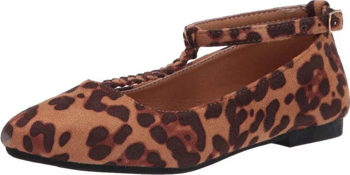YOKI-GENEVA-55 Women's Ballet Flat with Cover Toe and Upper Side Buckle Closure