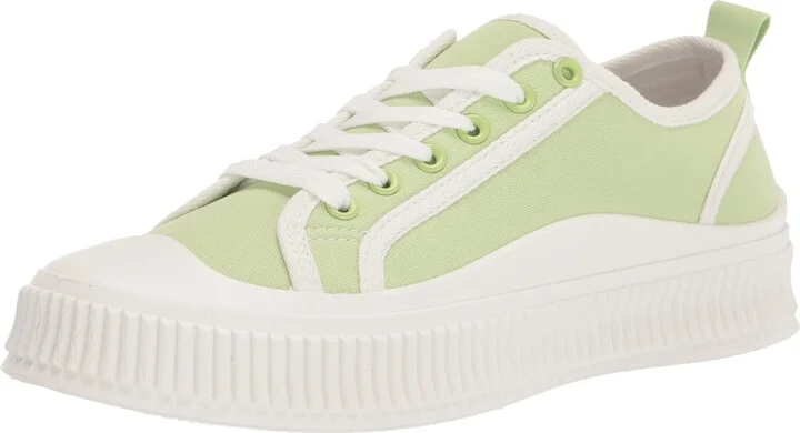 YOKI-HARLEY-03 Women's Canvas Lace Up Sneakers