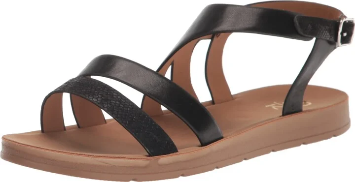 YOKI-IRA-04 Women's Flat Strappy Open Toe Sandal