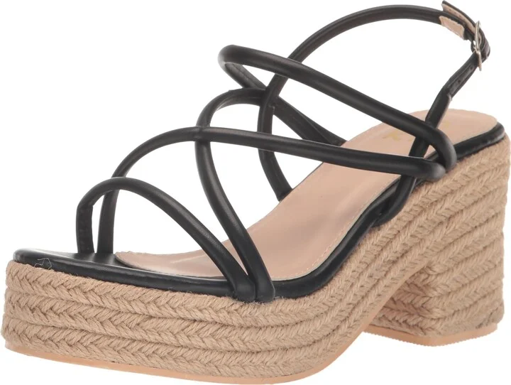 YOKI Lenita Women's Platform Heel with Espadrille