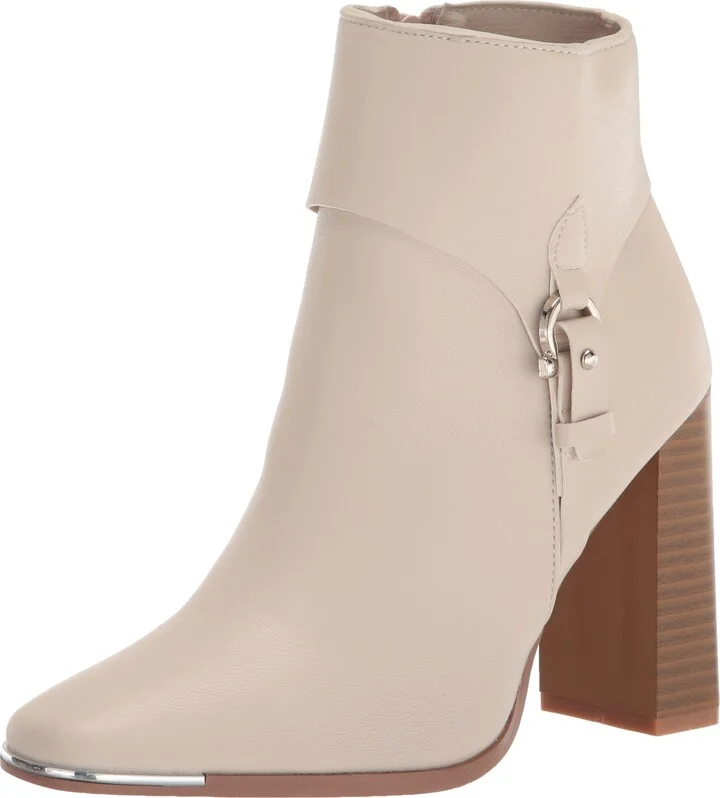 YOKI QUINCY-03 Women's Stacked Up High Heel Booties With Cap