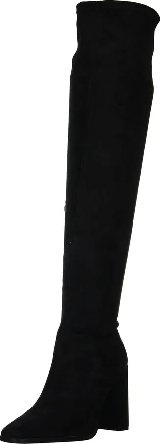 YOKI-QUINCY Women's Over The Knee Stacked Heel Boots