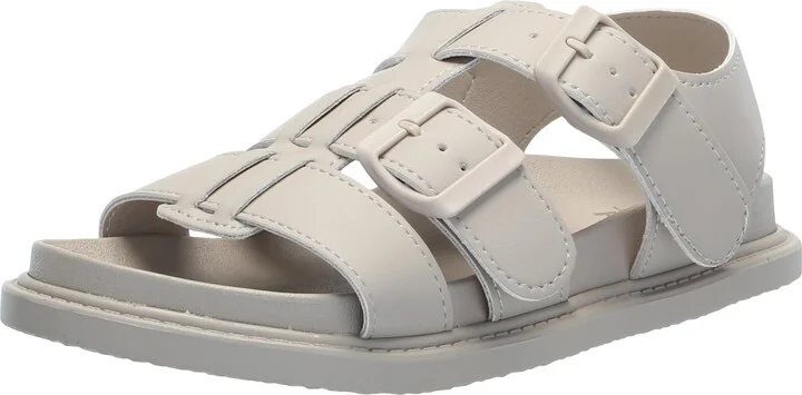 YOKI RADAH-02 Women's Matte Rubber Open Toe Lightweight Comfort Fisherman Sandal