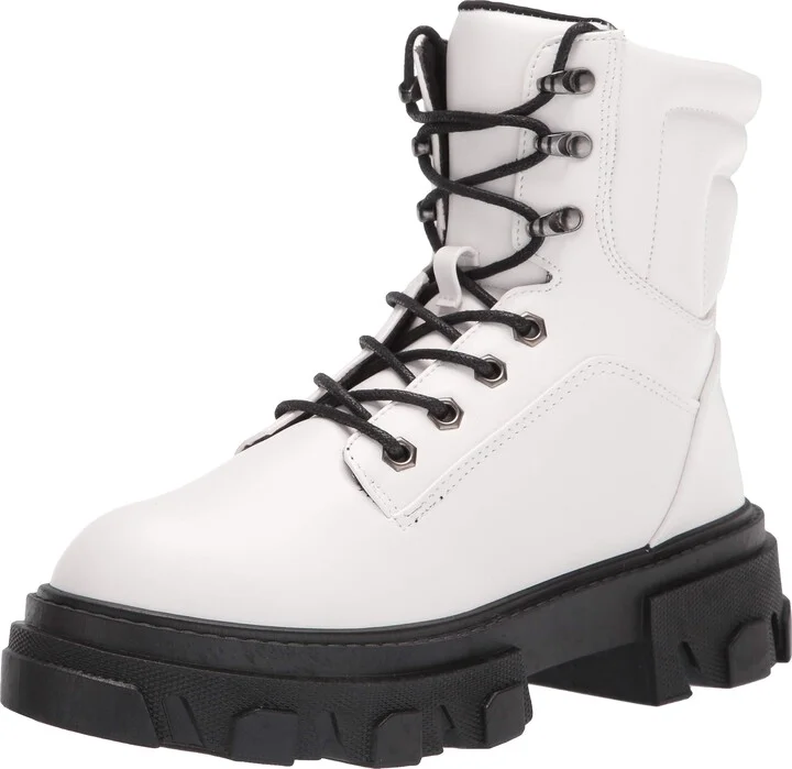 YOKI-SANTY-18 Short Combat Boot With Eyelets