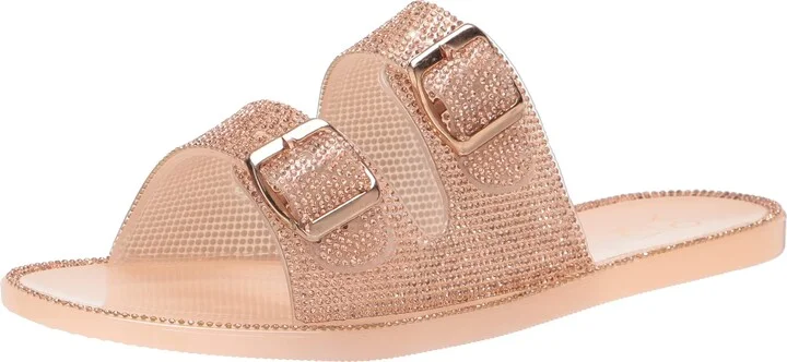 YOKI-SHEENA-14 Women's Two Strap Open Toe Sandal