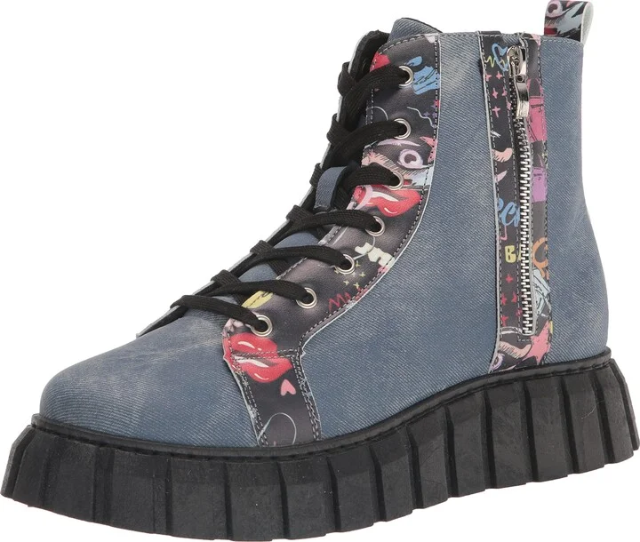 YOKI SOL-05 Women's Zip Up BTS Sneaker