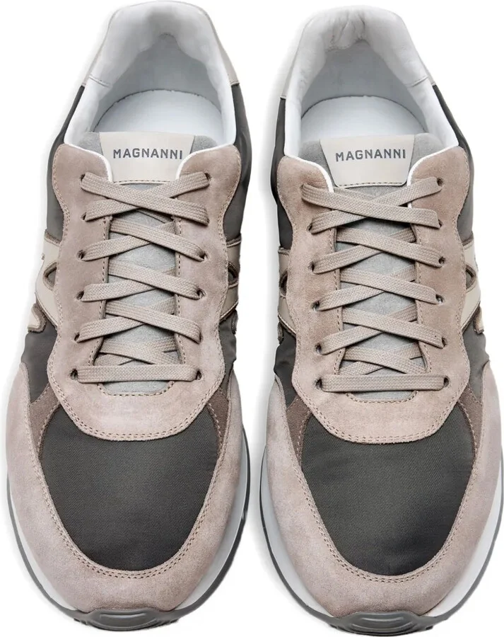 Yoki suede leather panel sneakers - Image 3