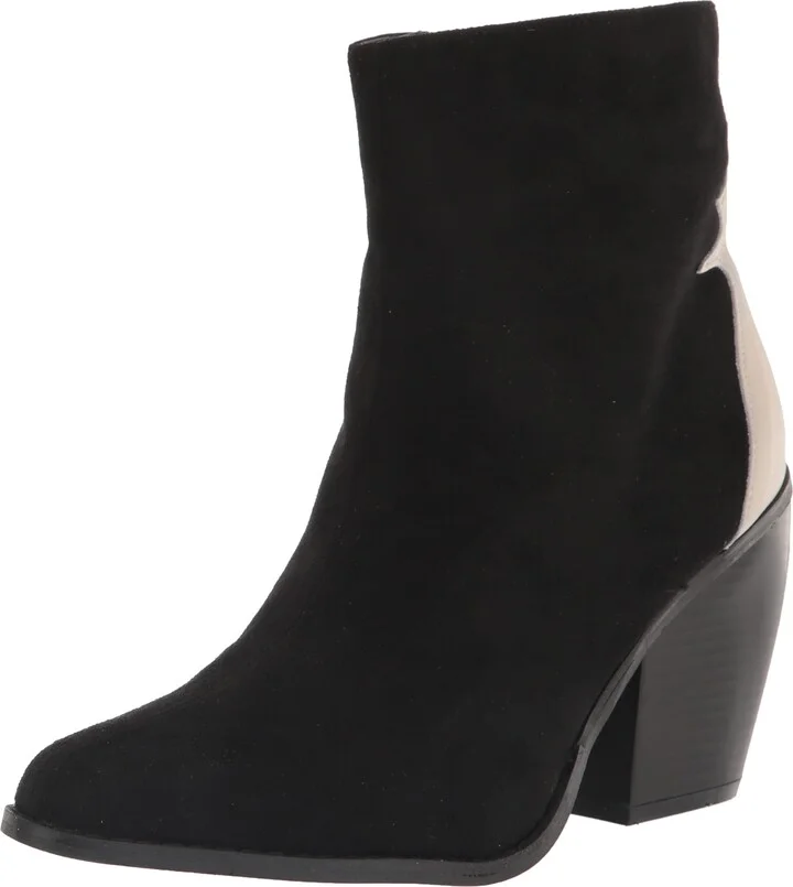 YOKI Women's Color Block Patch FallWestern Booties