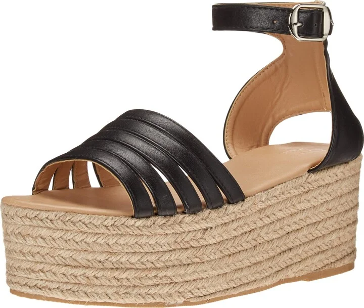 YOKI-Women's Multi Strap Espadrille Sandal