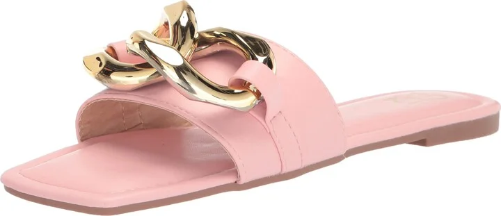 YOKI Womens Open Toe Flat Sandal