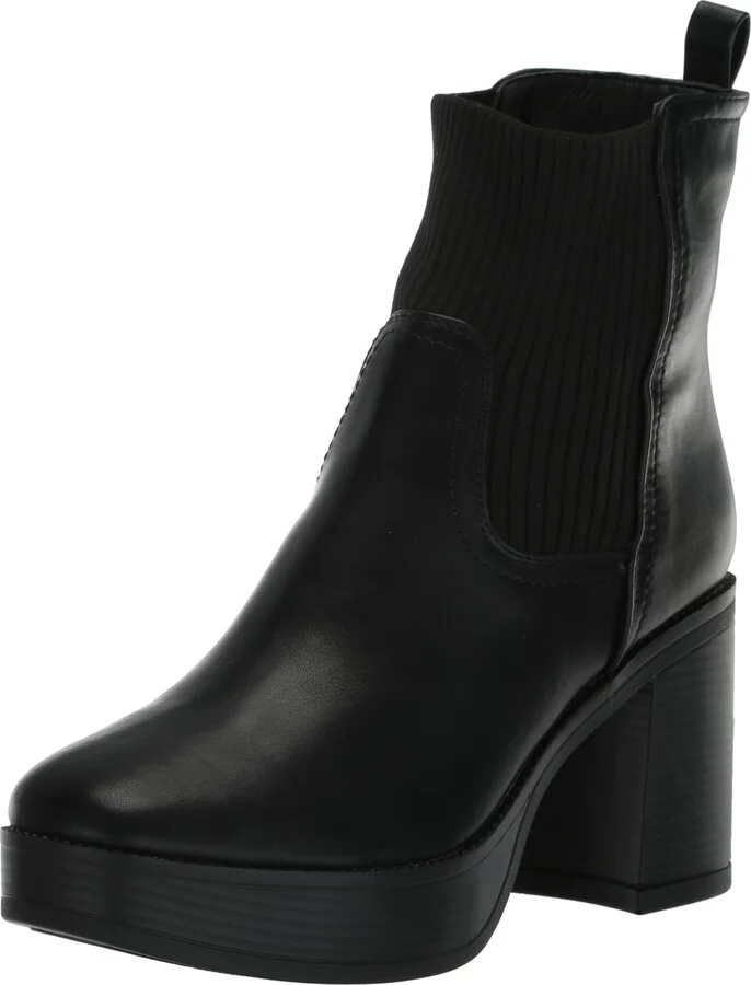 YOKI YALE-10 Women's Chunky Heel Short Boot