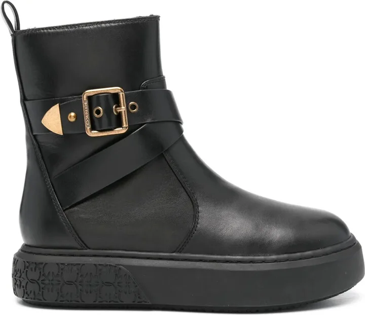 Yoko biker boots