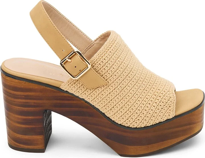 York Woven Slingback Platform Sandal - Image 2