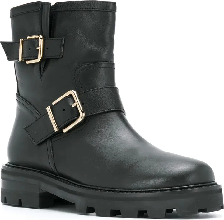 Youth buckle biker boots - Image 2