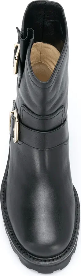 Youth buckle biker boots - Image 4