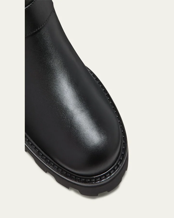 Youth II Shearling Biker Booties - Image 3